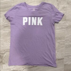 Women Pink brand Purple T-Shirt